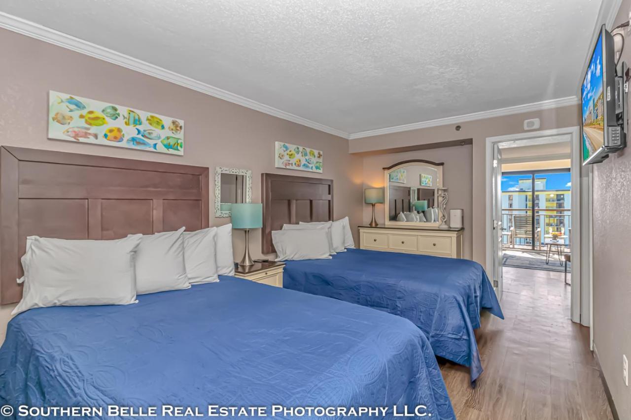 Ocean View Double Suite With Beautiful Decor And Accents Caravelle Resort 1504 Sleeps 6 Guests Myrtle Beach Zewnętrze zdjęcie